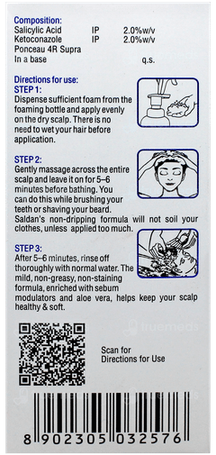 Saldan Shampoo 100Ml Saldan Shampoo 100Ml
